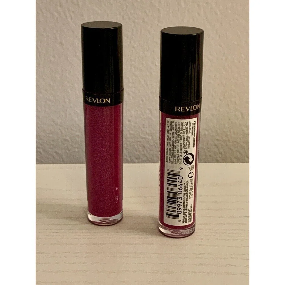 2X Revlon Super Lustrous The Gloss, 230 Sugar Violet, 0.13 oz NEW SET